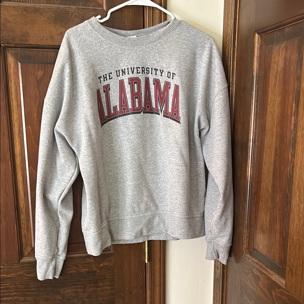 Champion Red Graphic Sweatshirt Relaxed Fit